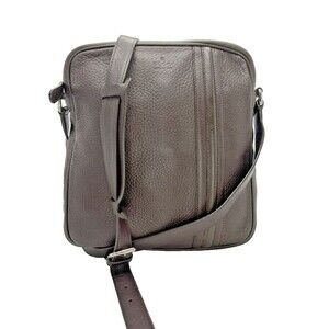 GUCCI Brown Leather Shoulder Bag Crossbody – Made in Italy/ 57